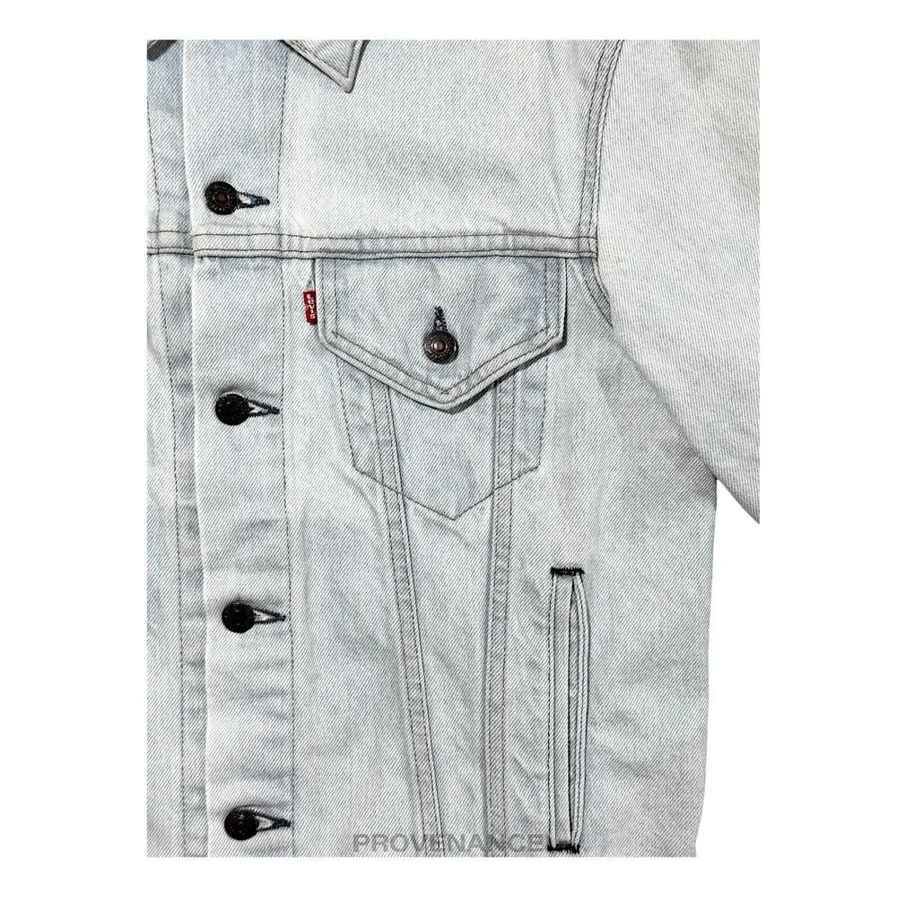🔴 LEVIS x Kanye Ye PABLO TLOP Denim Jacket - Light Blue M - Picture 4 of 7